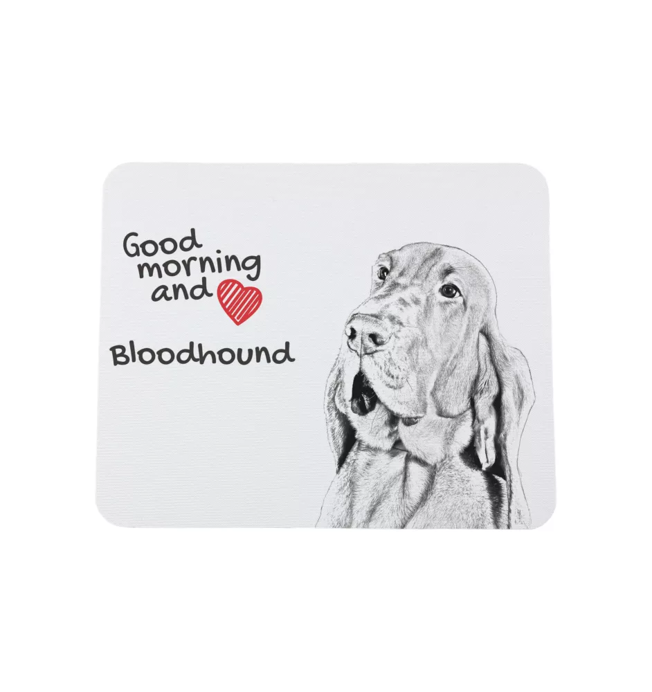 Bloodhound podkładka pod mysz z psem Art-Dog
