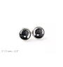 Black Russian Terrier, Chornyi Terrier - earrings your photo handmade, own photo, jewelry from the Art.-Dog brand