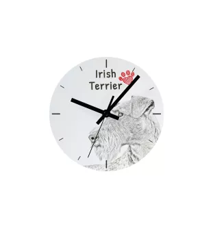 Bluthund, Bloodhound, Chien de St Hubert - Wanduhr mit Hund, Regal Uhr mit Druck, personalisierte Hausdekoration von Art-Dog.