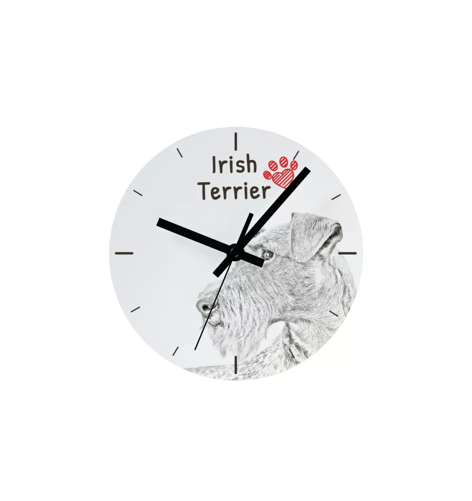 Bluthund, Bloodhound, Chien de St Hubert - Wanduhr mit Hund, Regal Uhr mit Druck, personalisierte Hausdekoration von Art-Dog.