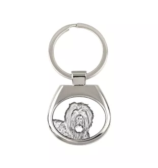 Terrier noir russe - porte-clés avec chien, porte-clés imprimé, breloque personnalisée de la marque Art-Dog