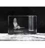 Bloodhound penholder kryształowy z psem Art-Dog