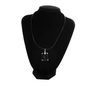 Bloodhound, St. Hubert Hound, Sleuth-hound - Crystal dog pendant, photo necklace, unique jewellery by Art-Dog