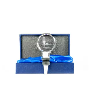 Bloodhound stopper kryształowy  do wina z psem Art-Dog