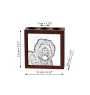 Russischer Schwarzer Terrier, Russkiy Tchiorny Terrier - Stifthalter mit Hund, Schreibtischorganizer mit Aufdruck, personalisierte Schreibtischdekoration der Marke Art-Dog