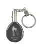 Terrier noir russe - pendentif avec une photo de chien, porte-clés en cristal dans une boîte cadeau, un cadeau unique par Art-Dog