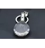 Terrier noir russe - pendentif avec une photo de chien, porte-clés en cristal dans une boîte cadeau, un cadeau unique par Art-Dog