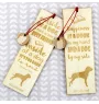 Bloodhound, St. Hubert Hound, Sleuth-hound - dog bookmark, personalized bookmark, dog gadget for Art-Dog brand readers