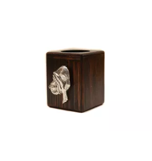 Bloodhound świecznik kwadratowy Art-Dog