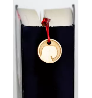 Russischer Schwarzer Terrier, Russkiy Tchiorny Terrier - Lesezeichen mit Hund, personalisiertes Lesezeichen, Geschenk für Bücherwurm von der Marke Art-Dog