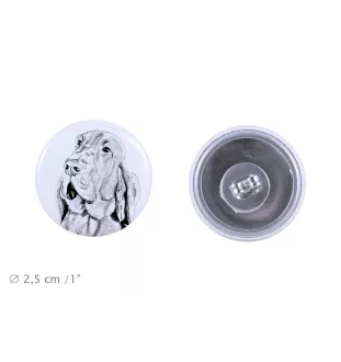 Bluthund, Bloodhound, Chien de St Hubert - einzigartige Hund-Ohrringe, Ihr Haustier als Schlüsselanhänger, Eigenmarke Art-Dog