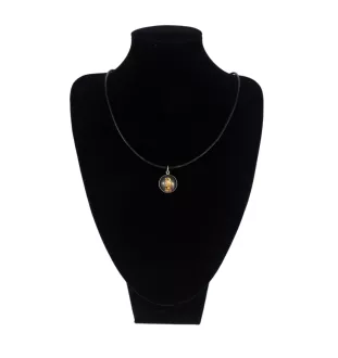 Bloodhound, St. Hubert Hound, Sleuth-hound - jewelry with your photo box, set of necklace and earrings, personalized products from the Art-Dog brand