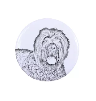 Russischer Schwarzer Terrier, Russkiy Tchiorny Terrier - Damen Schmuck mit dem Bild eines Hundes, handgefertigtes Produkt, Möglichkeit, Ihr eigenes Foto hinzuzufügen, Marke Art-Dog