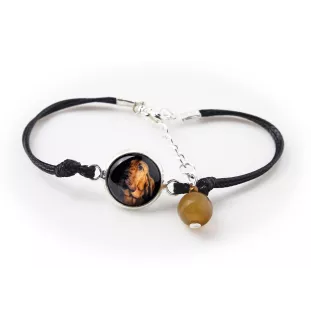 Chien de Saint Hubert, Bloodhound - ensemble de bijoux avec votre photo, accessoire féminin, article fait main, produit fabriqué à la main avec passion pour la création de la marque Art-Dog
