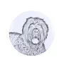 Terrier noir russe - badge avec votre chien, ajoutez votre propre photo, marque Art-Dog