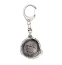 Bobtail, Chien de berger anglais ancestral - Porte-clés argenté avec chien, décoration de sac à main, pendentif de sac à dos par la marque Art-Dog