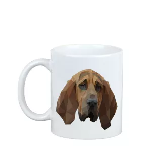 Bloodhound kubek geometryczny Art-Dog