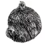 Bobtail, Chien de berger anglais ancestral - collier avec un chien, pendentif en plaqué argent pour les fans de chiens, bijoux uniques de la marque Art-Dog