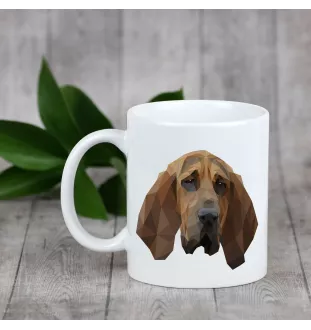 Bloodhound kubek geometryczny Art-Dog