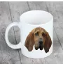Bluthund, Bloodhound, Chien de St Hubert - Becher mit einem Bild und dem Schriftzug geometrischer Hund Art-Dog