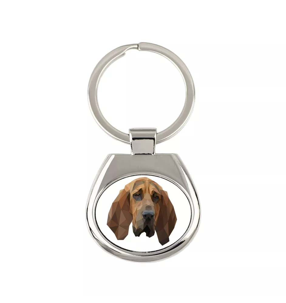 Bloodhound brelok geometryczny Art-Dog