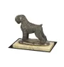 Terrier noir russe - statuette de chien, figurine de silhouette de chien, trophée pour exposition de chiens de la marque Art-Dog
