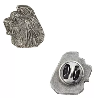 Owczarek staroangielski Bobtail pin posrebrzony w pudełku Art-Dog
