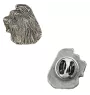 Owczarek staroangielski Bobtail pin posrebrzony w pudełku Art-Dog
