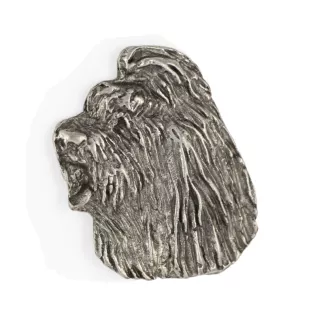 Owczarek staroangielski Bobtail pin posrebrzony w pudełku Art-Dog