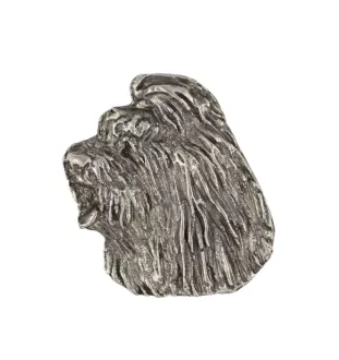 Altenglischer Schäferhund, Bobtail - Hundebrosche in Geschenkbox, elegante Anstecknadel, Reversnadel für Art-Dog Markenjacke