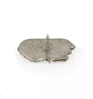 Owczarek staroangielski Bobtail pin posrebrzony w pudełku Art-Dog