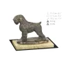 Terrier noir russe - statuette de chien, figurine de silhouette de chien, trophée pour exposition de chiens de la marque Art-Dog