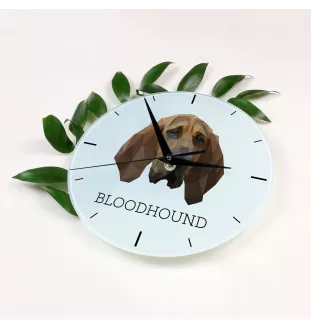 Bloodhound zegar geometryczny Art-Dog