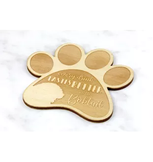 Bobtail, Chien de berger anglais ancestral - Sous-verre mug, sous-verre gravé avec chien, cadeau pour amoureux des chiens par la marque Art-Dog