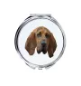 Chien de Saint Hubert, Bloodhound - miroir avec une image et un motif géométrique de la marque Art-Dog