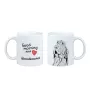 Chien de Saint Hubert, Bloodhound - tasse avec chien, tasse avec photo, cadeau personnalisé de la marque Art-Dog