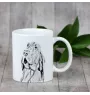 Chien de Saint Hubert, Bloodhound - tasse avec chien, tasse avec photo, cadeau personnalisé de la marque Art-Dog