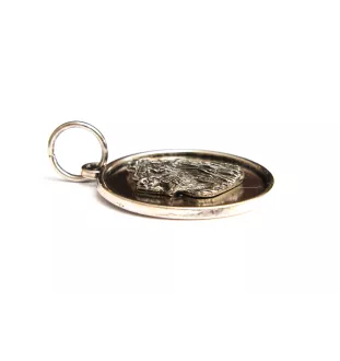 Owczarek staroangielski Bobtail naszyjnik z medalikiem Art-Dog