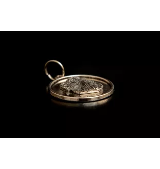 Owczarek staroangielski Bobtail naszyjnik z medalikiem Art-Dog