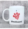 Bloodhound, St. Hubert Hound, Sleuth-hound - cup with a dog, cute cup with graphics, a gift with your photo from the Art-Dog brand