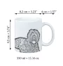 Russischer Schwarzer Terrier, Russkiy Tchiorny Terrier - Tasse mit Hund, Tasse mit Bild, personalisiertes Geschenk der Marke Art-Dog