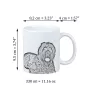 Russischer Schwarzer Terrier, Russkiy Tchiorny Terrier - Tasse mit Hund, Tasse mit Bild, personalisiertes Geschenk der Marke Art-Dog