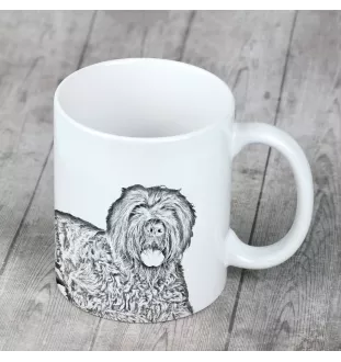 Russischer Schwarzer Terrier, Russkiy Tchiorny Terrier - Tasse mit Hund, entzückende Tasse mit Grafik, Geschenk mit Ihrem Foto von der Marke Art-Dog