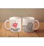 Terrier noir russe - tasse avec chien, une tasse adorable avec une illustration, un cadeau avec votre photo de la marque Art-Dog