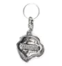 Bullmastiff - Silver-plated dog pendant, handbag decoration, backpack pendant by Art-Dog brand
