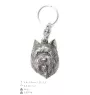 Cairn Terrier II - Silver-plated dog pendant, handbag decoration, backpack pendant by Art-Dog brand