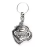 Bullmastiff - Silver-plated pendant with a dog in a decorative box, handbag decoration, backpack pendant by Art-Dog brand
