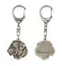 Bullmastiff II - Silver-plated key ring with a dog in a gift box, handbag decoration, backpack pendant by Art-Dog brand