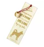 Chien de Canaan - marque-page pour livre avec chien, marque-page personnalisé, accessoire canin pour les lecteurs de la marque Art-Dog