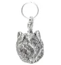Cairn Terrier - Silver-plated pendant with a dog in a decorative box, handbag decoration, backpack pendant by Art-Dog brand